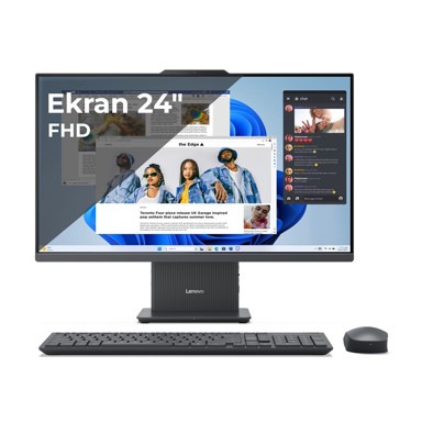 LENOVO Računalo IdeaCentre AIO 24IRH9 Intel® Core™ i5 i5-13420H 60.5 cm (23.8") 1920 x 1080 pixels All-in-One PC 16 GB DDR5-SDRAM 512 GB SSD NoOS Wi-Fi 6 (802.11ax) sivo